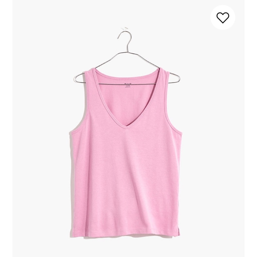 Madewell Tomboy V neck tank